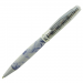 Rose Ballpoint Pen Kit - White - Chrome / Satin Chrome
