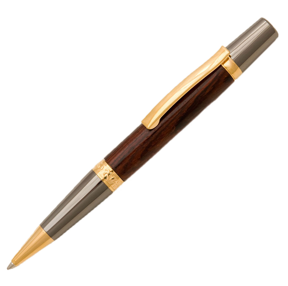 Sierra® Elegant Beauty Black Titanium and Titanium Gold - Pen Kit ...