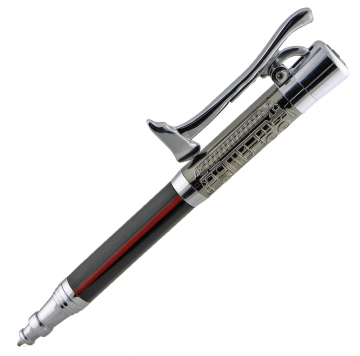 Fireman's Ballpoint Pen - Chrome w/Gunmetal