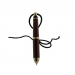 Detachable Necklace Pen with - 30in Silk Cord 24K Gold