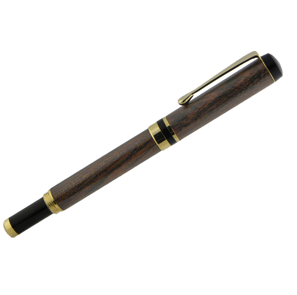 Series 2000™ - Flat Top American - Screw Cap Rollerball Pen Gold: Pen ...