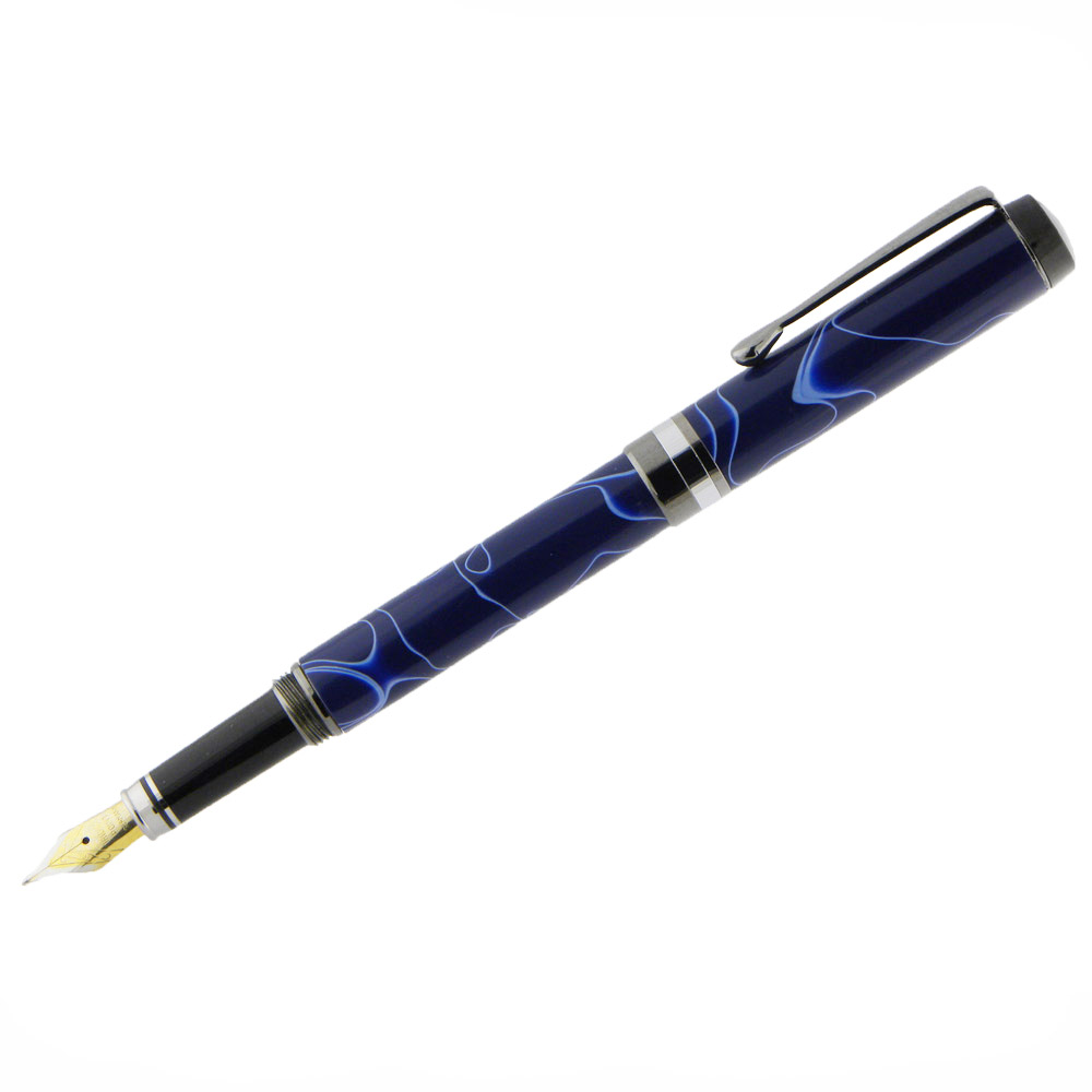 Flat Top American™ Fountain Pen- Screw Cap (Black Titanium): Pen Kit ...